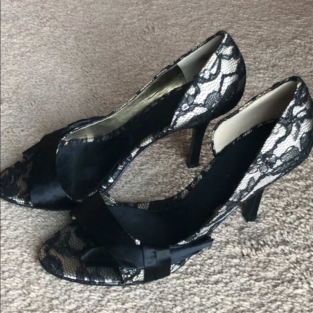 Nine West Lace Heels
